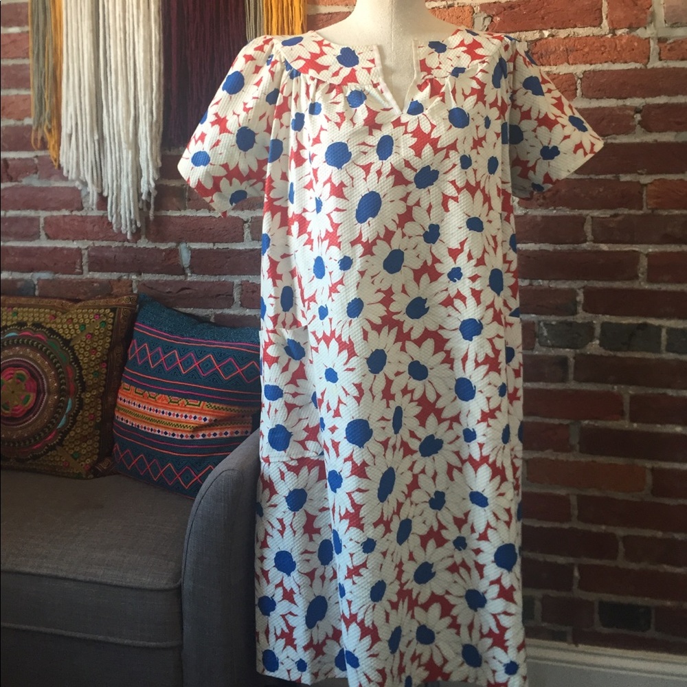 Floral Muu-Muu with pocket